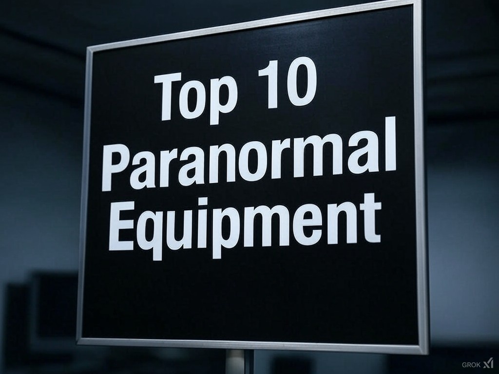 Top 10 Essential Paranormal Equipment for Ghost Hunting Enthusiasts