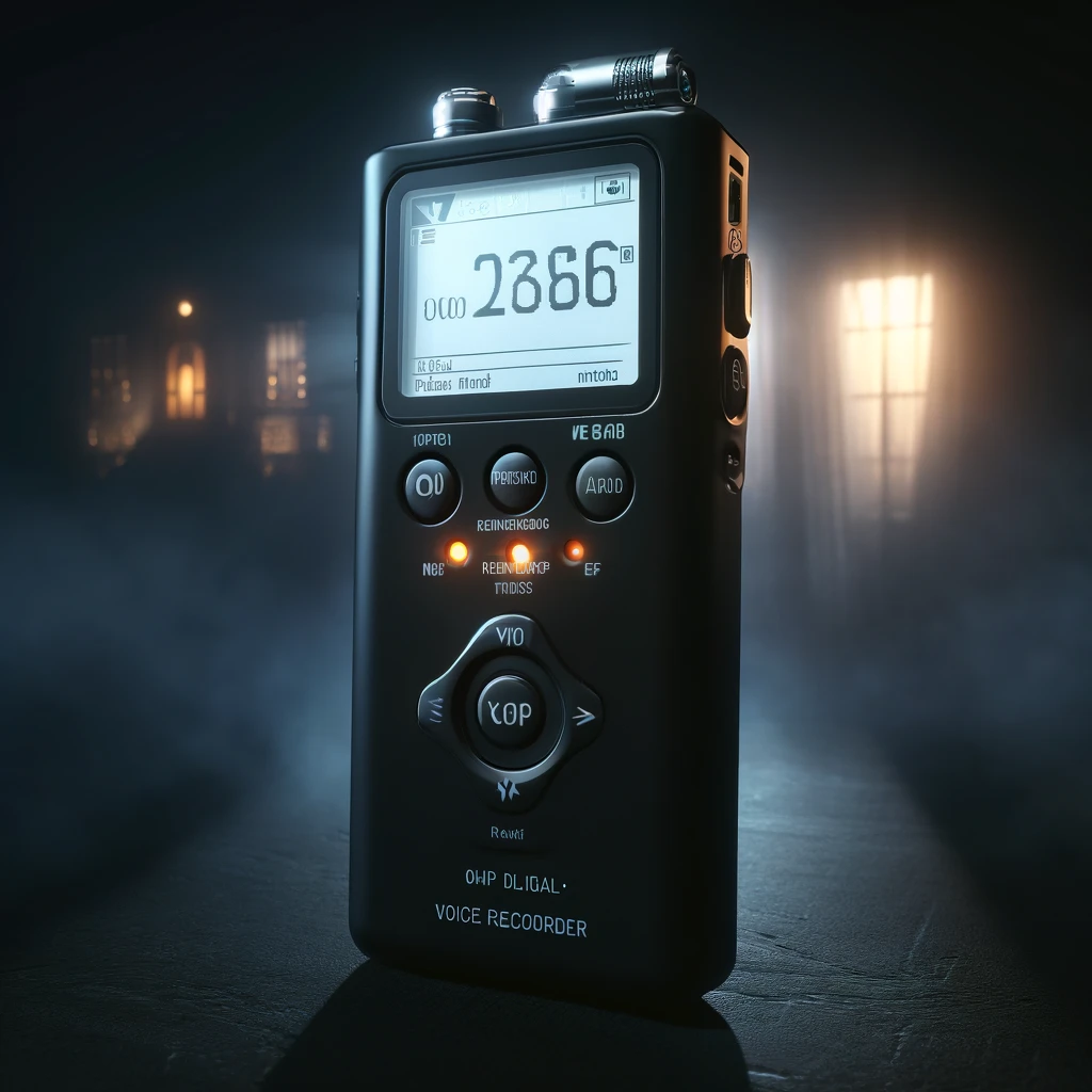 digital voice recorder for the Top 10 Paranormal Equipment